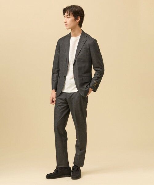 J.PRESS / ジェイプレス スラックス・ドレスパンツ | 夏に嬉しい6つの高機能【J.PRESS-POOL WOOL】【セットアップ対応】ジャージーセットアップ スラックス | 詳細9