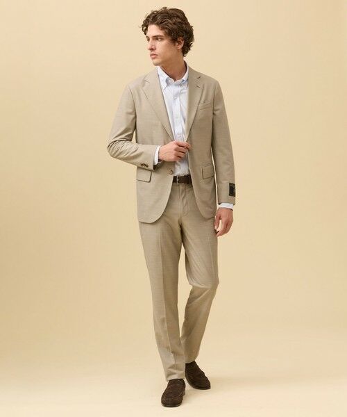 J.PRESS / ジェイプレス スラックス・ドレスパンツ | 夏に嬉しい6つの高機能【J.PRESS-POOL WOOL】【セットアップ対応】ジャージーセットアップ スラックス | 詳細12