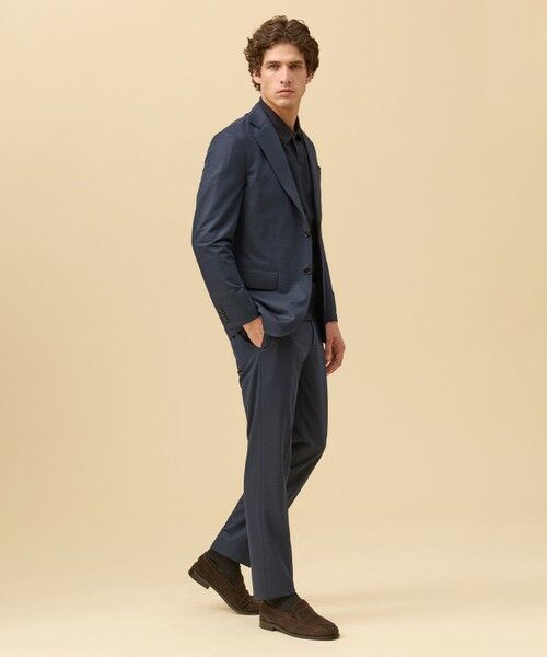 J.PRESS / ジェイプレス スラックス・ドレスパンツ | 夏に嬉しい6つの高機能【J.PRESS-POOL WOOL】【セットアップ対応】ジャージーセットアップ スラックス | 詳細16