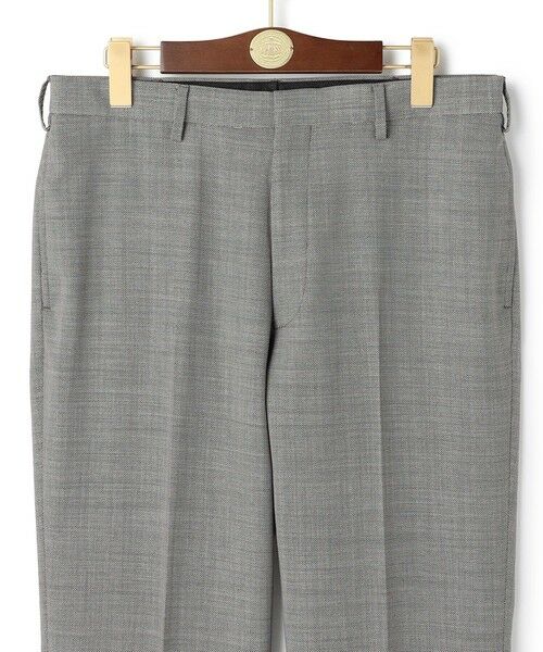 J.PRESS / ジェイプレス スラックス・ドレスパンツ | 【洗える / 高通気性 / ストレッチ性 / 防シワ】バーズアイスラックス / ノータック | 詳細9