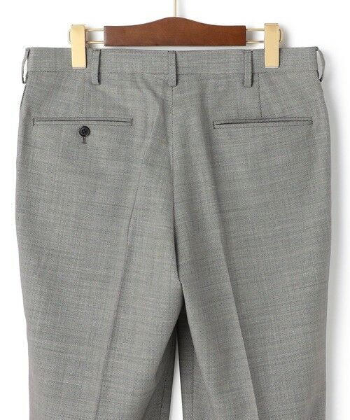 J.PRESS / ジェイプレス スラックス・ドレスパンツ | 【洗える / 高通気性 / ストレッチ性 / 防シワ】バーズアイスラックス / ノータック | 詳細10