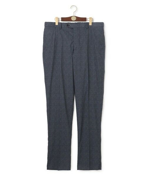 J.PRESS / ジェイプレス スラックス・ドレスパンツ | 【KING SIZE / MECHANICAL】【超軽量 / 清涼感 / 洗える】ハイパワーストレッチ リネンルックパンツ_26年モデル(ネイビー系8)