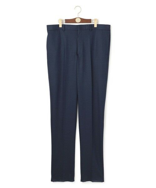 J.PRESS / ジェイプレス スラックス・ドレスパンツ | 【KING SIZE / セットアップ対応】【J.PRESS-POOL WOOL】ジャージーセットアップ スラックス（ネイビー系9）