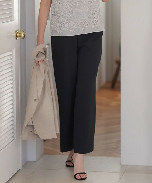 J.PRESS / ジェイプレス その他パンツ | RELAXION トロ ワイド イージー パンツ（ブラック系）