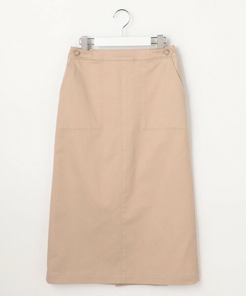 J.PRESS / ジェイプレス ミニ・ひざ丈スカート | 【WEB限定カラーあり】TCシャンブレーサテンST ナロー スカート | 詳細3