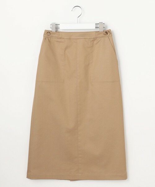 J.PRESS / ジェイプレス ミニ・ひざ丈スカート | 【WEB限定カラーあり】TCシャンブレーサテンST ナロー スカート | 詳細7