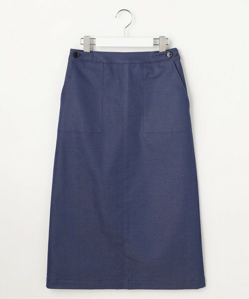 J.PRESS / ジェイプレス ミニ・ひざ丈スカート | 【WEB限定カラーあり】TCシャンブレーサテンST ナロー スカート | 詳細11