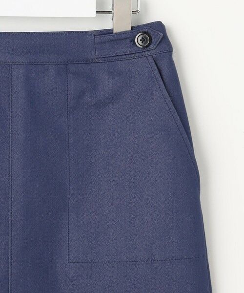 J.PRESS / ジェイプレス ミニ・ひざ丈スカート | 【WEB限定カラーあり】TCシャンブレーサテンST ナロー スカート | 詳細13