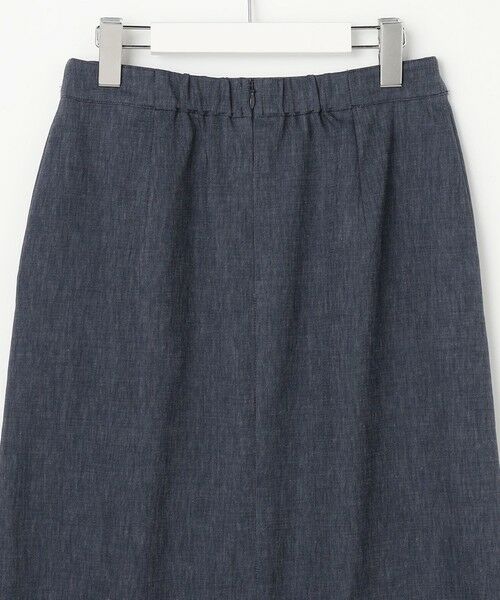 J.PRESS / ジェイプレス ミニ・ひざ丈スカート | リネンバイオシャンブレー Aライン スカート | 詳細12