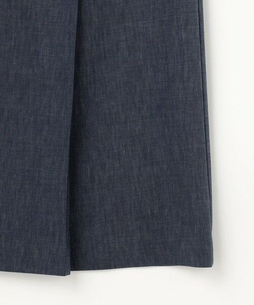 J.PRESS / ジェイプレス ミニ・ひざ丈スカート | リネンバイオシャンブレー Aライン スカート | 詳細14
