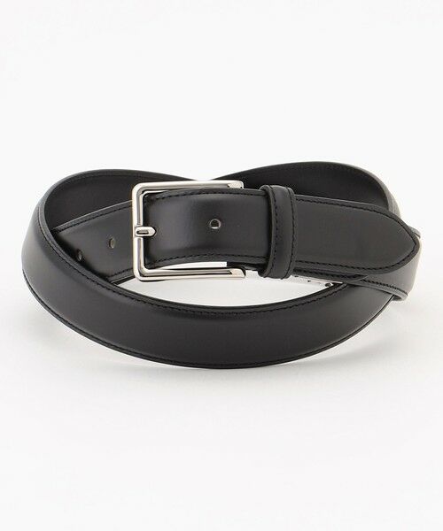 J.PRESS / ジェイプレス ベルト・サスペンダー | 【定番】スムースレザーベルト（ブラック系）