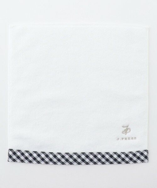 J.PRESS / ジェイプレス ハンカチ | 【LIBERTY】【エステネージュ】 タオルハンカチ（ホワイト×ギンガム系）