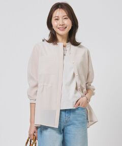 J.PRESS / ジェイプレス シャツ・ブラウス | 【冷房対策に】RELAXION Sheer ボイル ブラウス