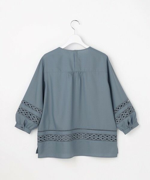 J.PRESS / ジェイプレス シャツ・ブラウス | 【一枚で着映え・セット着用可】スパンソフトクロス刺繍 ブラウス | 詳細14