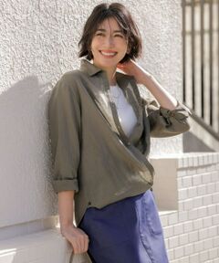 J.PRESS / ジェイプレス シャツ・ブラウス | 【WEB限定カラーあり・2way】リネン シャツ ブラウス