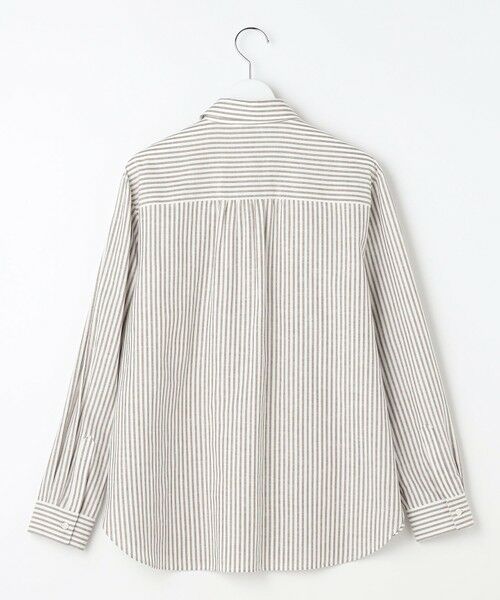 J.PRESS / ジェイプレス シャツ・ブラウス | リネンMIX ストライプ シャツ ブラウス | 詳細9