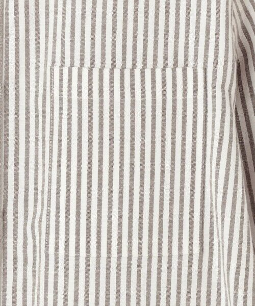 J.PRESS / ジェイプレス シャツ・ブラウス | リネンMIX ストライプ シャツ ブラウス | 詳細5