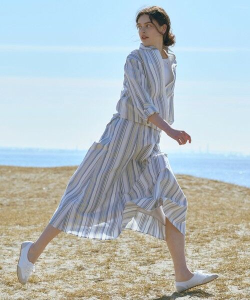 J.PRESS / ジェイプレス シャツ・ブラウス | リネンMIX ストライプ シャツ ブラウス | 詳細13