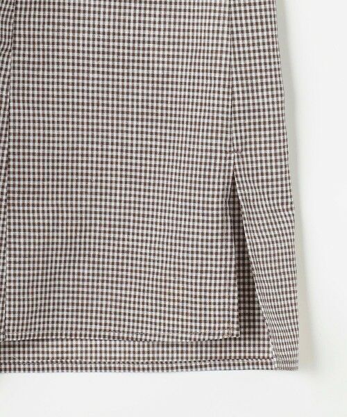 J.PRESS / ジェイプレス シャツ・ブラウス | リネンminiチェック プルオーバー ブラウス | 詳細6