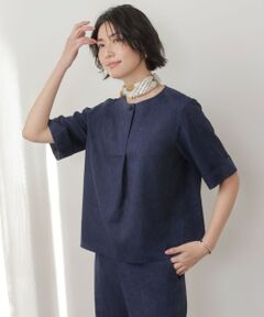 J.PRESS / ジェイプレス シャツ・ブラウス | リネンバイオシャンブレー ブラウス