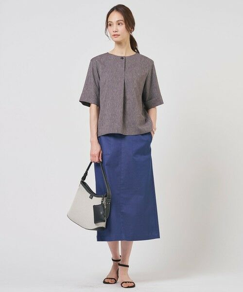 J.PRESS / ジェイプレス シャツ・ブラウス | リネンバイオシャンブレー ブラウス | 詳細1