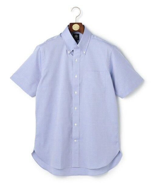 J.PRESS / ジェイプレス シャツ・ブラウス | 【PREMIUM PLEATS / 形態安定】ピンオックス 半袖シャツ / B.D. | 詳細1
