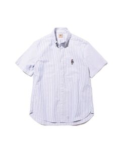 J.PRESS / ジェイプレス シャツ・ブラウス | 新デザイン【BULLDOG BOY】オックスフォード 半袖シャツ / B.D.