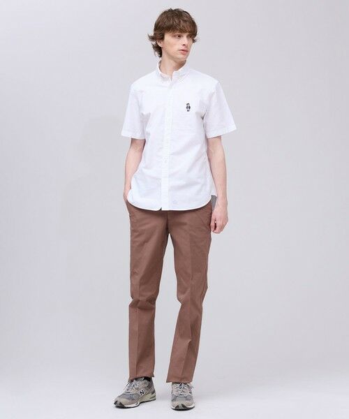 J.PRESS / ジェイプレス シャツ・ブラウス | 新デザイン【BULLDOG BOY】オックスフォード 半袖シャツ / B.D. | 詳細2