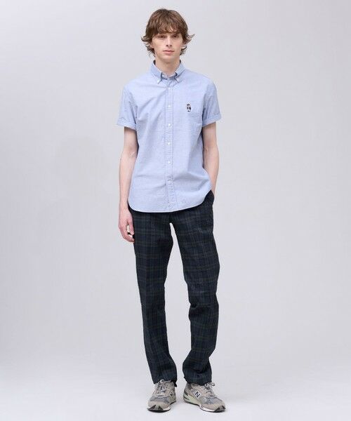 J.PRESS / ジェイプレス シャツ・ブラウス | 新デザイン【BULLDOG BOY】オックスフォード 半袖シャツ / B.D. | 詳細5