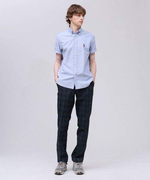 J.PRESS / ジェイプレス シャツ・ブラウス | 新デザイン【BULLDOG BOY】オックスフォード 半袖シャツ / B.D. | 詳細6