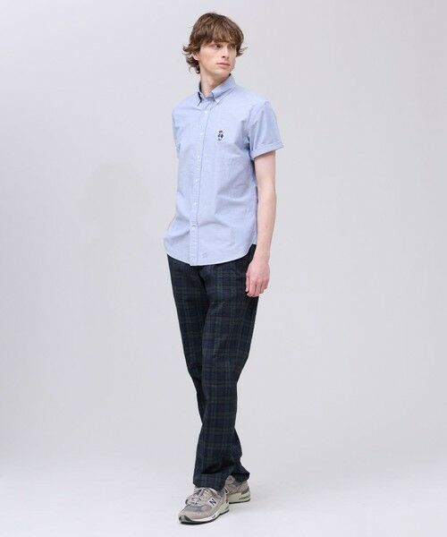 J.PRESS / ジェイプレス シャツ・ブラウス | 新デザイン【BULLDOG BOY】オックスフォード 半袖シャツ / B.D. | 詳細7