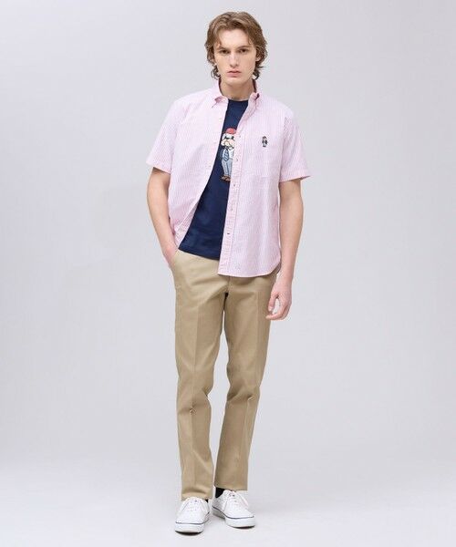 J.PRESS / ジェイプレス シャツ・ブラウス | 新デザイン【BULLDOG BOY】オックスフォード 半袖シャツ / B.D. | 詳細9