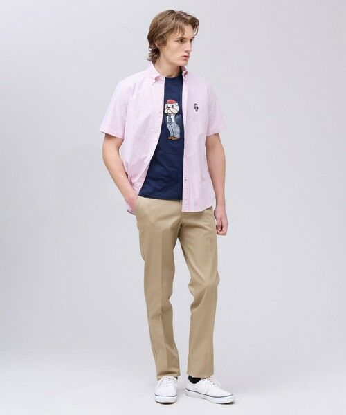 J.PRESS / ジェイプレス シャツ・ブラウス | 新デザイン【BULLDOG BOY】オックスフォード 半袖シャツ / B.D. | 詳細11