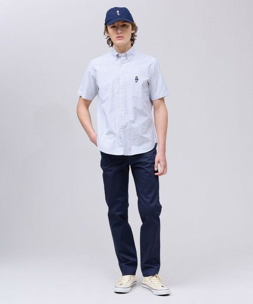 J.PRESS / ジェイプレス シャツ・ブラウス | 新デザイン【BULLDOG BOY】オックスフォード 半袖シャツ / B.D. | 詳細21