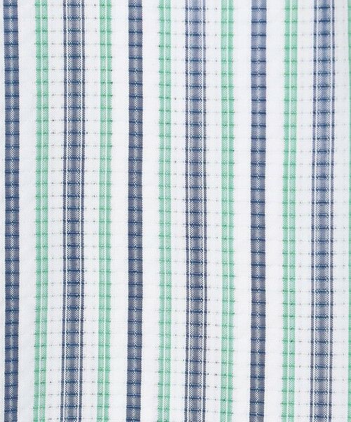 J.PRESS / ジェイプレス シャツ・ブラウス | 【Aero Weave】クールマックスサッカー ストライプ シャツ / B.D. | 詳細1