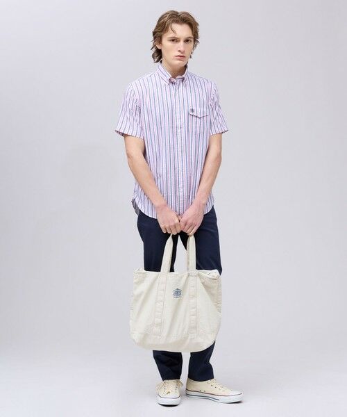 J.PRESS / ジェイプレス シャツ・ブラウス | 【Aero Weave】クールマックスサッカー ストライプ シャツ / B.D. | 詳細4