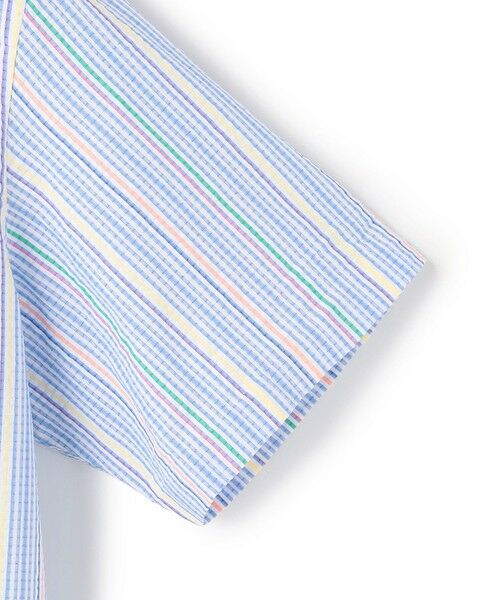 J.PRESS / ジェイプレス シャツ・ブラウス | 【Aero Weave】クールマックスサッカー ストライプ シャツ / B.D. | 詳細13