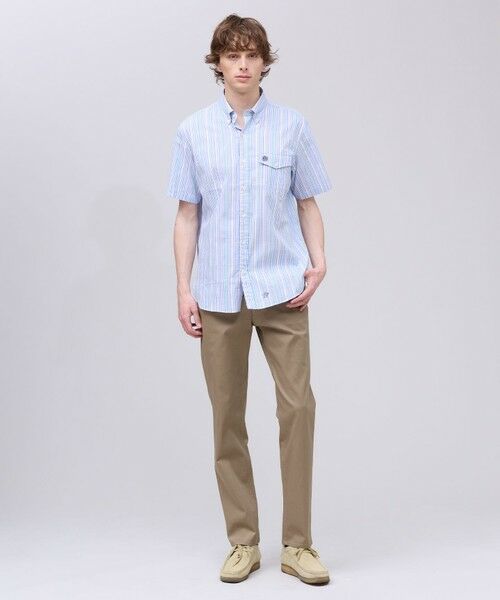 J.PRESS / ジェイプレス シャツ・ブラウス | 【Aero Weave】クールマックスサッカー ストライプ シャツ / B.D. | 詳細7