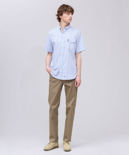 J.PRESS / ジェイプレス シャツ・ブラウス | 【Aero Weave】クールマックスサッカー ストライプ シャツ / B.D. | 詳細8