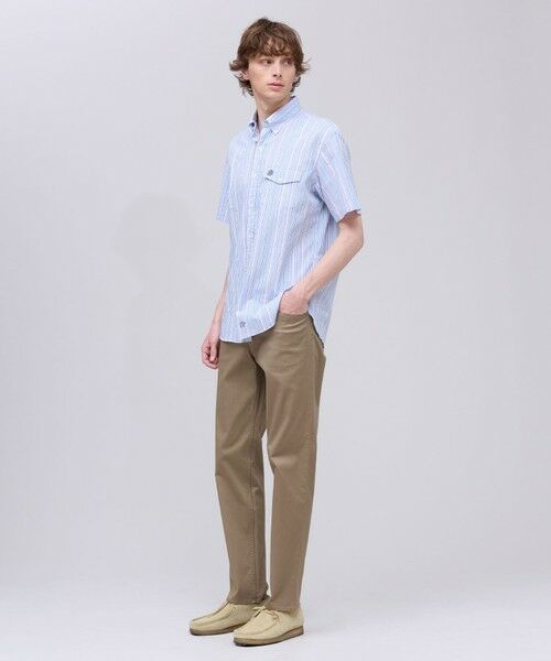 J.PRESS / ジェイプレス シャツ・ブラウス | 【Aero Weave】クールマックスサッカー ストライプ シャツ / B.D. | 詳細9