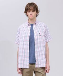 J.PRESS / ジェイプレス シャツ・ブラウス | 【Aero Weave】クールマックスサッカー チェック シャツ / B.D.