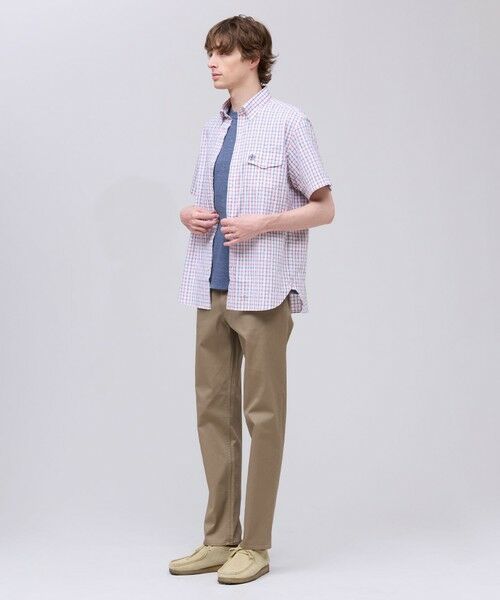 J.PRESS / ジェイプレス シャツ・ブラウス | 【Aero Weave】クールマックスサッカー チェック シャツ / B.D. | 詳細3