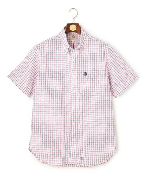 J.PRESS / ジェイプレス シャツ・ブラウス | ひんやりで品あり【吸水速乾 / 接触冷感 / 高通気性】Aero Weave クールマックスサッカー チェック シャツ / B.D. | 詳細4