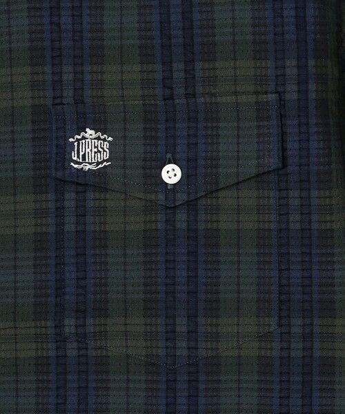 J.PRESS / ジェイプレス シャツ・ブラウス | 【Aero Weave】クールマックスサッカー チェック シャツ / B.D. | 詳細21