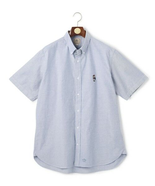 J.PRESS / ジェイプレス シャツ・ブラウス | 【KING SIZE / BULLDOG BOY】オックスフォード 半袖シャツ / B.D.（ネイビー系）