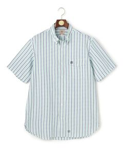 J.PRESS / ジェイプレス シャツ・ブラウス | 【KING SIZE / Aero Weave】クールマックスサッカー ストライプ シャツ / B.D.