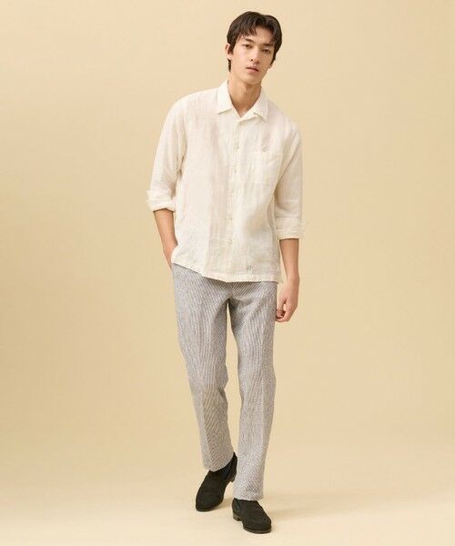 J.PRESS / ジェイプレス シャツ・ブラウス | 【LIBECO】リネンオープンカラー シャツ | 詳細5