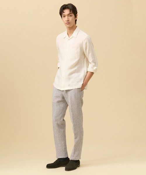 J.PRESS / ジェイプレス シャツ・ブラウス | 【LIBECO】リネンオープンカラー シャツ | 詳細6