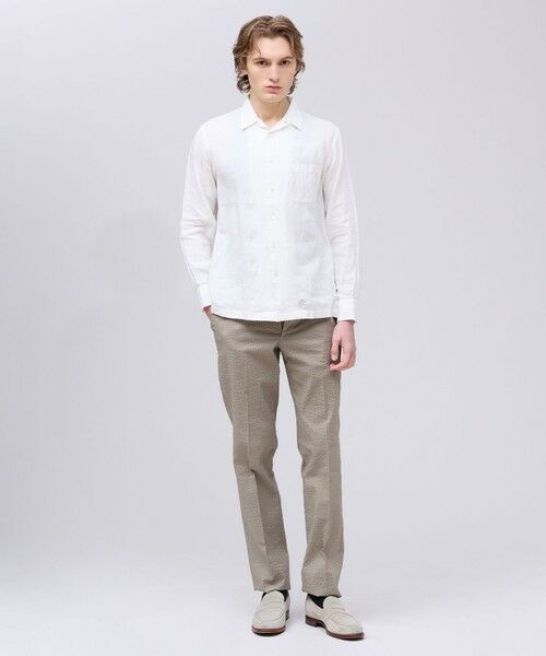 J.PRESS / ジェイプレス シャツ・ブラウス | 【LIBECO】リネンオープンカラー シャツ | 詳細2