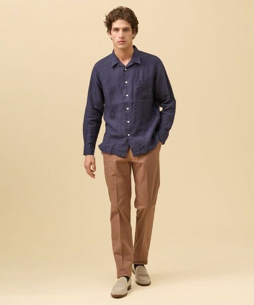 J.PRESS / ジェイプレス シャツ・ブラウス | 【LIBECO】リネンオープンカラー シャツ | 詳細13